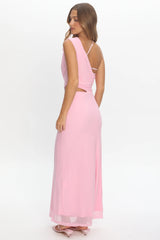 Out Loud Cut-Out Drape Maxi Dress Cheek