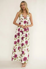 Begonia Drop Waist Maxi Dress Allegra Floral