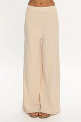 Homebody Ribbed Knit Pants Oat